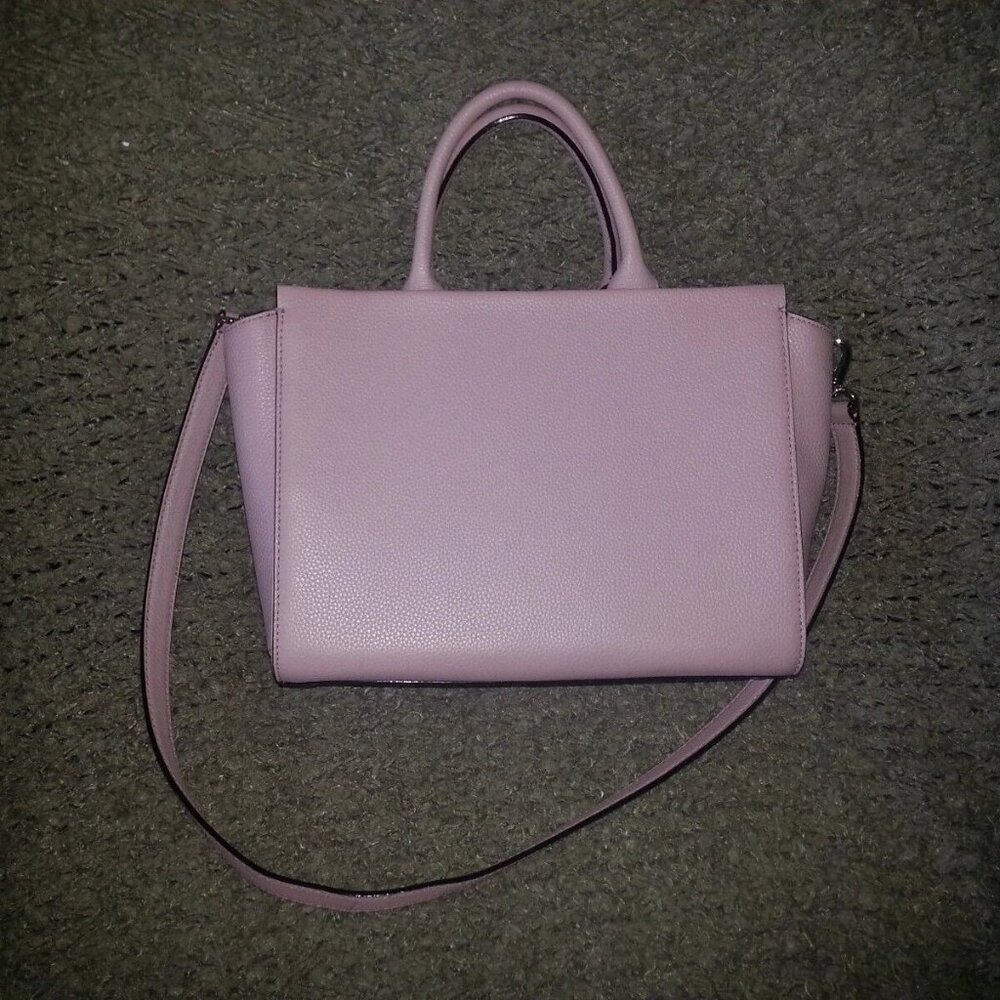 KATE SPADE New York-AVALON PLACE NATALA-ROSEFROST Pebbled Leather Tote w/Strap- - Picture 3 of 8